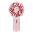 thumbnail image 1 of Kezqiaxn Handheld Fan Mini Handheld Fan Battery Powered Small Portable Adjustable Speed USB Rechargeable Fan Powerful Eyelash Fan Suitable for Kids Women Men Indoor Outdoor Travel Pink, 1 of 6