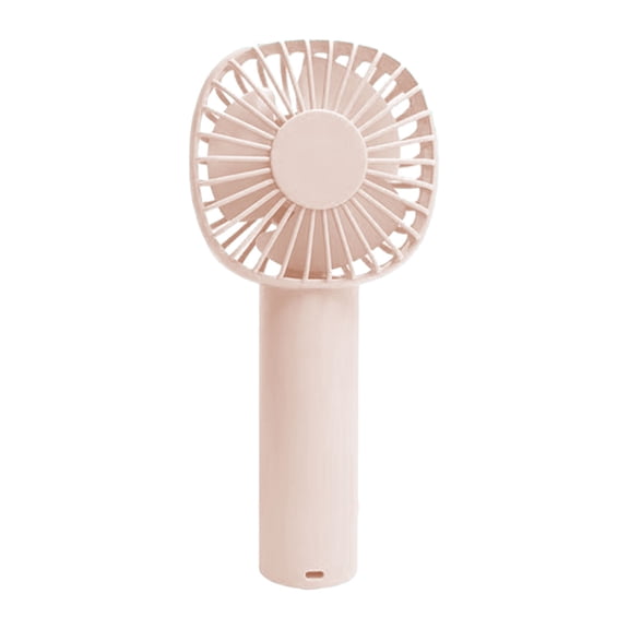 Kezqiaxn Handheld Fan Handheld Fan Mute Large Wind Creative Gift Desktop Charging Usb Mini Small Fan, Third Gear Adjustment, Quiet Wind Supplyn Pink