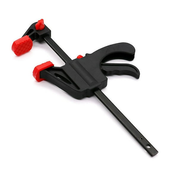 Kezqiaxn Home Supplies 6Pcs 91Mm Wood Working Bar F Clamp Clamps Grip Ratchet Quick Release Fixed