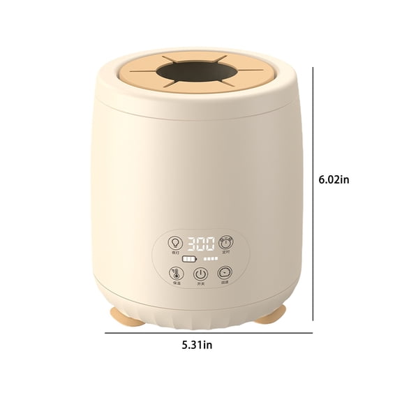 Kezqiaxn Home Supplies Milk Shaker Baby Milk for Baby Electric Silent Baby Milk Maker Fits All Baby Bottles Quickly Stir Milk to Avoid Lumpy and Relieve Flatulence Beige