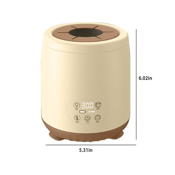 Kezqiaxn Home Supplies Milk Shaker Baby Milk for Baby Electric Silent Baby Milk Maker Fits All Baby Bottles Quickly Stir Milk to Avoid Lumpy and Relieve Flatulence Khaki