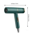 thumbnail image 1 of Kezqiaxn Home and Kitchen Gadgets Hair Dryer High-Power Hair Dryer Home Hair Dryer Hot Wind Comb Hair Salon Blowing Comb Green, 1 of 1