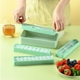 Kezqiaxn Ice Trays Clearance, Ice Tray Ice Box Food Grade Ice with Lid