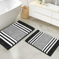 thumbnail image 1 of Kezqiaxn Indoor Door Mat Non Slip Bath Mat Chenille Bathroom Rugs Microfiber Bath Rug Super Soft And Thick Absorbent Machine Washable Bathroom Floor Foot Pads Carpet(15.74x23.62 Inches), 1 of 6