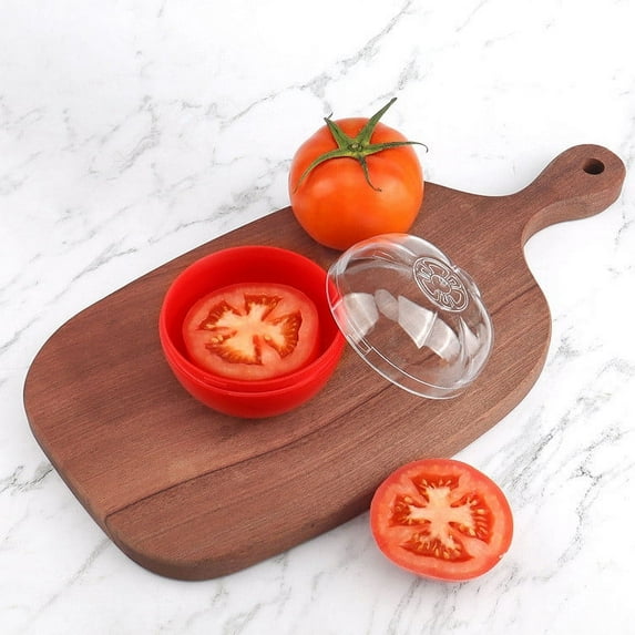 Kezqiaxn Kitchen Storage Containers Kitchen Storage Containers Vegetable Cooler Plastic Cooler Refrigerator Storage Box Garlic Cooler Bowl Lemon Tomato Cooler