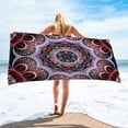 thumbnail image 1 of Kezqiaxn Mandalas Beach Towel, Indian Hippie Microfiber Beach Towels Quick Dry Bath Towels Sand Free Beach Towel Beach Blanket Multi-Purpose Towel For Travel Sports Swimming Pool Camping, 1 of 8