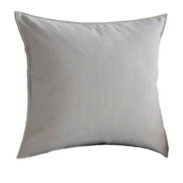 Kezqiaxn Memory Pillows 18x18 Pillow Inserts Solid Colour Lumbar Pillow Modern Sofa Back Cushion Decorative Pillows Outdoor Pillows for Porch/Patio/Camping White
