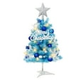 thumbnail image 1 of Kezqiaxn Mini Christmas Tree Small Artificial Tree with Ornaments Prelit Christmas Tree Artifical Tabletop Xmas Tree for Christmas Decorations, Home, Kitchen, Dining Table, 1 of 7