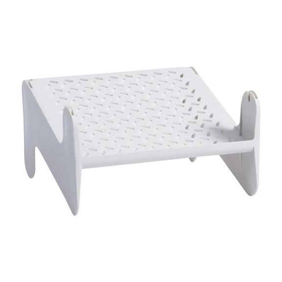 Kezqiaxn Narrow Shoe Rack Stackable Shoe Racks for Front Door Entrance, Foldable Shoe Organizer, Space Saving Layered Shoe Holder Cabinet Storage Shoe Rack White