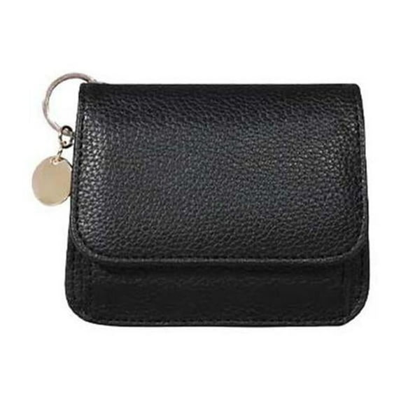 Kezqiaxn Organizer and Storage Leather Popular Women's Coin Purse Black