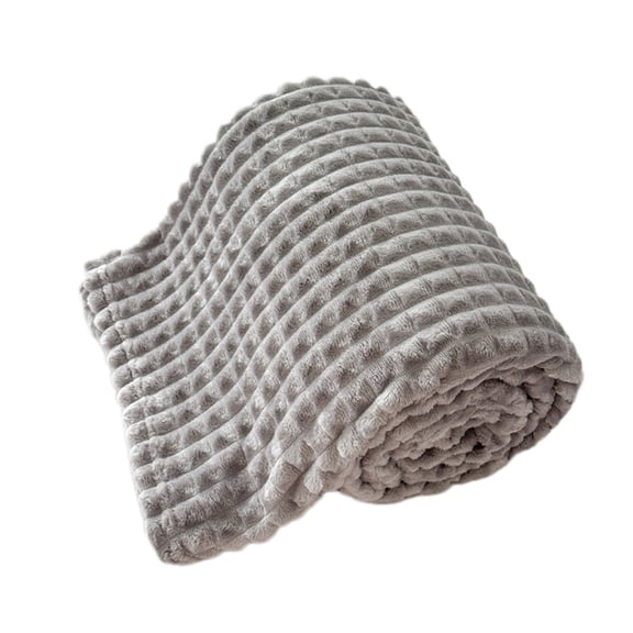 Kezqiaxn Outdoor Blanket Fleece Throw Blanket for Couch Super Soft Cozy Warm Flannel Decorative Blankets, Lightweight Plush Blanket for Bed Sofa Gray