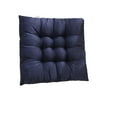 thumbnail image 1 of Kezqiaxn Outdoor Chair Cushions Clearance Solid Color Patio Chair Cushions Frosted Chair Pads Dining Chair Cushion Office Student and Winter Seat Cushion Non Fading 30*30Cm Black, 1 of 3