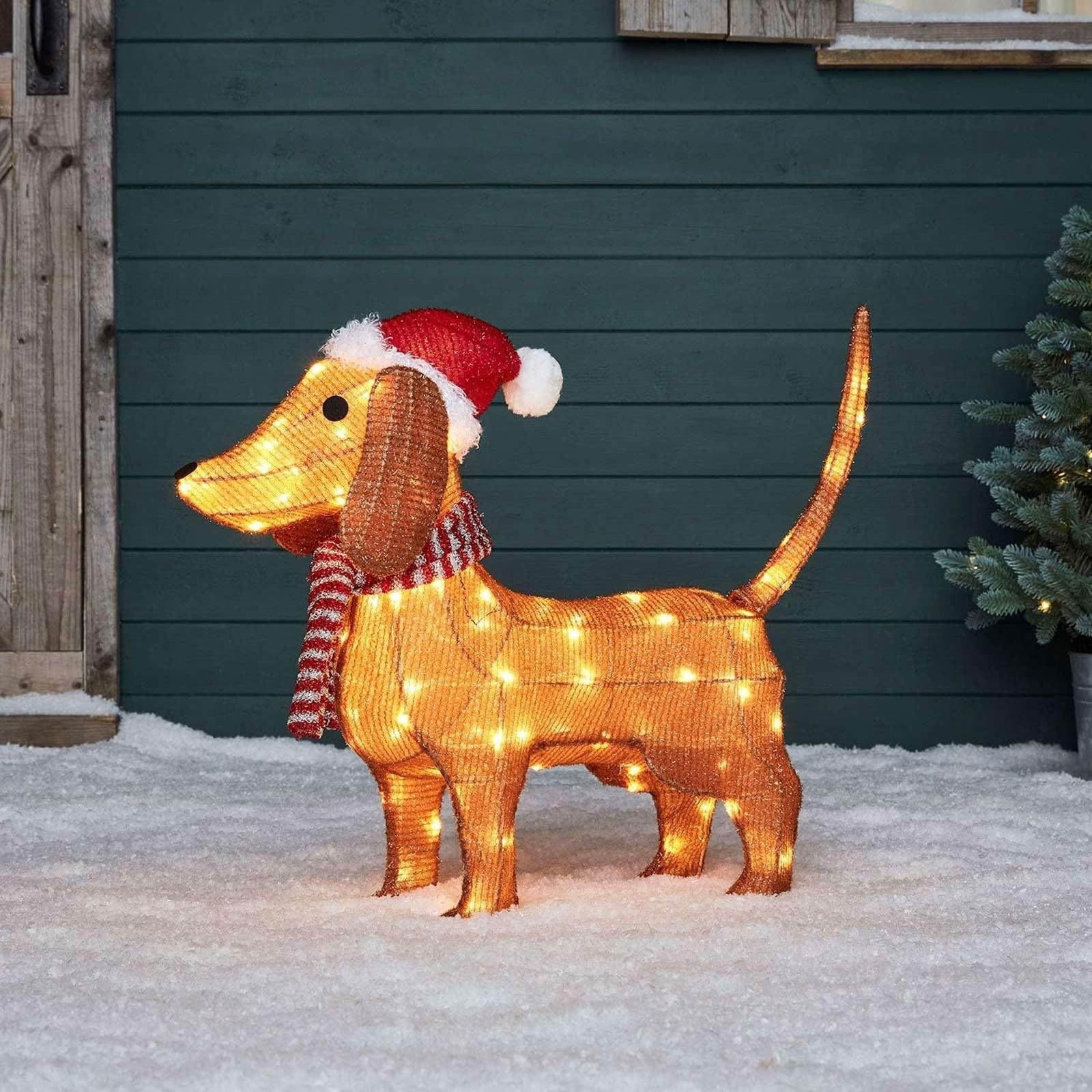 Dachshund Wiener Dog Throw Blanket - Soft Flannel Couch Blanket 50x40 Inches