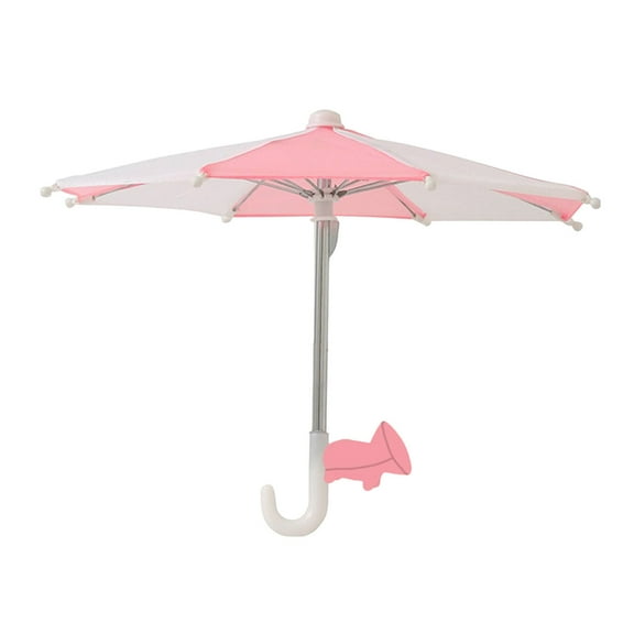 Kezqiaxn Phone Umbrella Phone Umbrella Suction Cup Stand Universal Phone Stand with Umbrella for Phone Suitable for Outdoor Mobile Phones to Sun and Rain