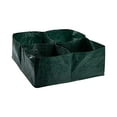 thumbnail image 1 of Kezqiaxn Plastic Raised Garden Bed 24 Gallons Planters Pe Planting Bed with 4 Divided Grids Rectangle Garden Beds Outdoor Flower Bed for Vegetables Fruit Flowers, 1 of 6