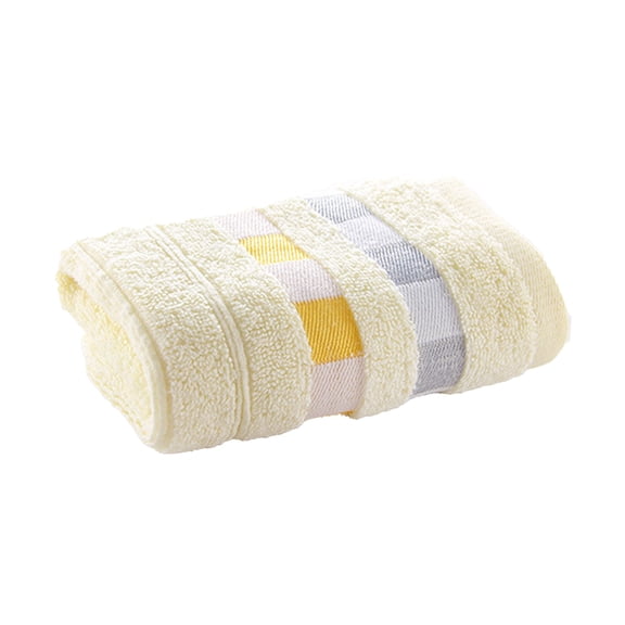 Kezqiaxn Quick Dry Towel Adult Household Bath Towels for Bathroom Ultra Soft Absorbent Bathroom, Gym Towel for Pool Yoga Hotel Shower Yellow 12.99*28.34Inch