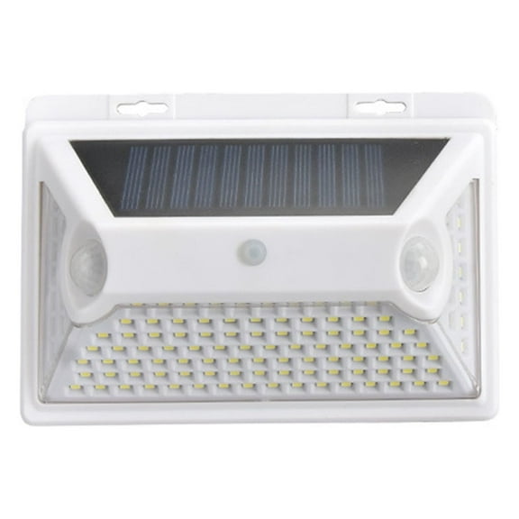 Kezqiaxn Solar Lights Outdoor Ideal for Outdoor, Yard, Fence, Porch and Garage Solar Wall Lights, Materials, Body Sensing, Outdoor Decorative Solar Luminaire. White