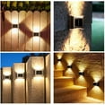 thumbnail image 1 of Kezqiaxn Solar Lights Solar Lanterns Outdoor Waterproofs Solar Light Emitting Wall Lamp Outdoor Garden Wall Lamp Led Garden Home Wall Washer Night Light Solar Lamps, 1 of 8