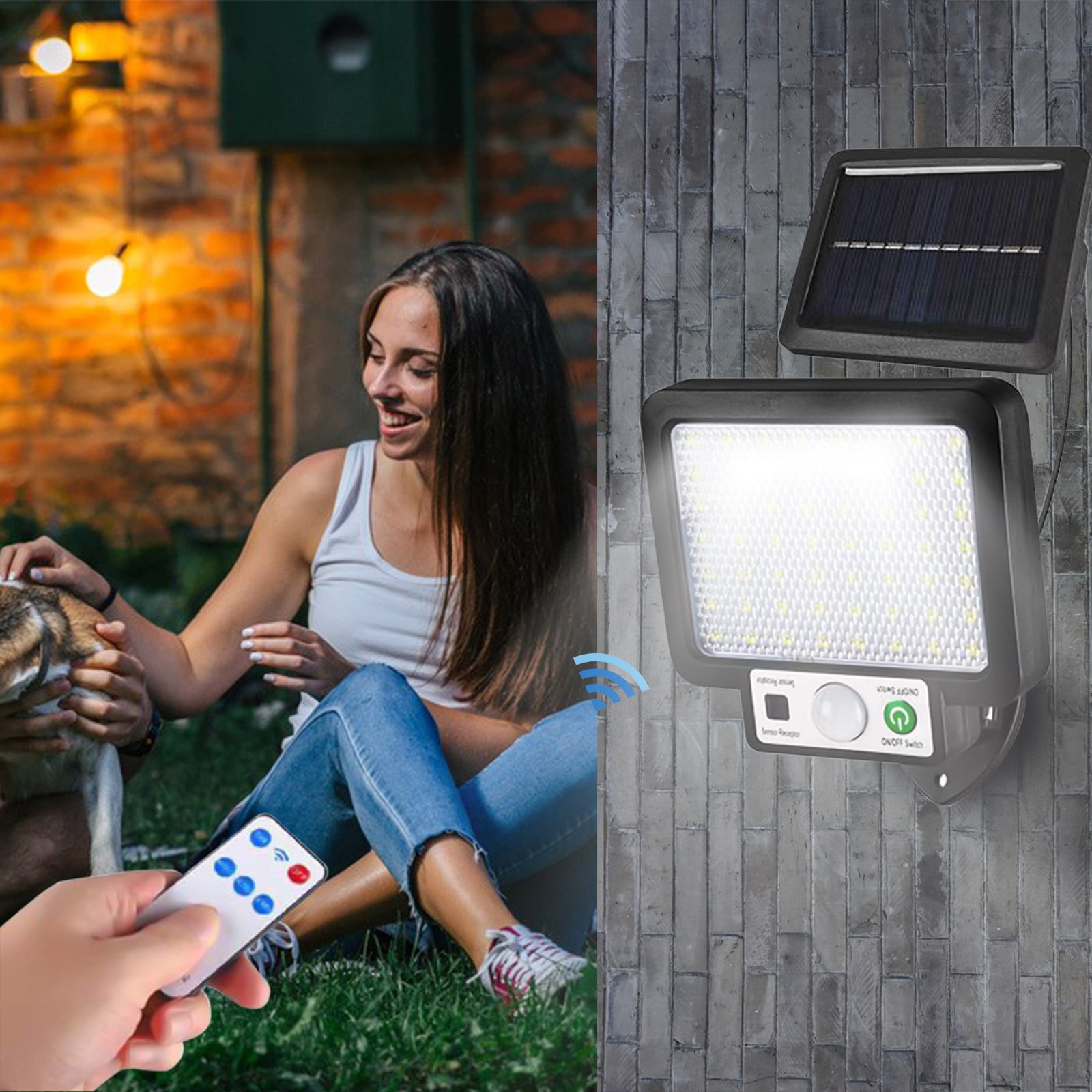 Kezqiaxn Solar Lights Solar Yard Lights Outdoor Clearance Outdoor ...