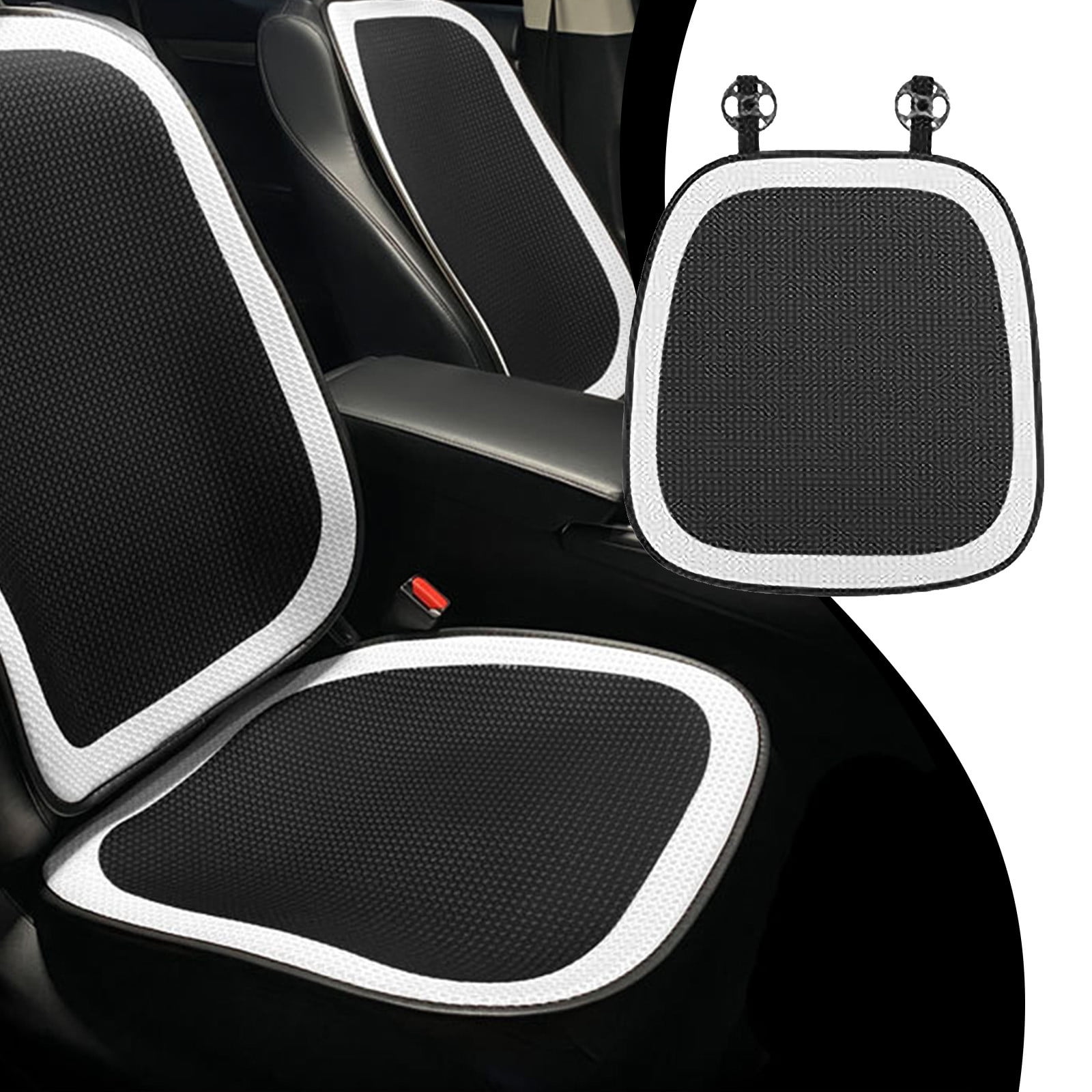 Kezqiaxn Summer Ventilated Car Seat Cover, Breathable Coolings Car Seat