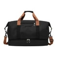 thumbnail image 1 of Kezqiaxn Travel Bag Clearance, Travel Duffel Bag With Shoes Compartment Sports Gym Bag Folding Organizer Bag Sport Duffel Bag Black, 1 of 6