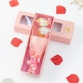 thumbnail image 1 of Kezqiaxn Valentines Day Gifts for Her, Eternal Flower Preserved Rose Bear Birthday Gift Valentine's Day Qixi Gift To Girlfriend Simulation Flower Gift, 1 of 5