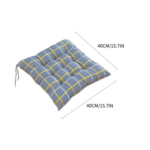Kezqiaxn Wicker Chair Cushions Clearance (40X40cm) Outdoor Garden Patio Home Kitchen Office Sofa Chair Seat Soft Cushion Pad Meditation Yoga Seating Cushion for Home Kitchen Office Pads
