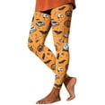 thumbnail image 1 of Kezqiaxn Workout Pants Women Halloween Printed High Waisted Tummy Control Yoga Pants Plus Size Leggings Women's Clothing White H S, 1 of 7