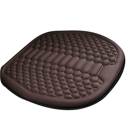 Kezqiaxn car seat cushions for driving, Universal Summer Ice Silk Cushion Breathable and Comfortable Driver Seat Cushion Non-Slip Car Seat Pads for Car/Truck/SUV/Truck Coffee