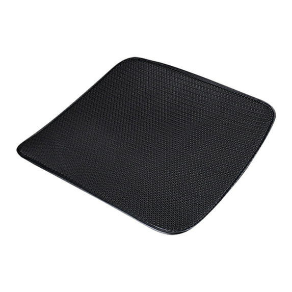 Kezqiaxn car seat cushions for long drives, Memory Foam Car Seat Cushion for Short People - Sciaticas & Lower Back Pain Relief, Non-Slip Car Seat Pads for Car/Truck/SUV/Truck Black