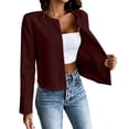 thumbnail image 1 of Kezqiaxn Lightweight Jacket Women Fashion Long Sleeve Cardigan Business Casual Work Jacket Women's Coats Spring Fall Clothes, 1 of 9