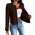 thumbnail image 1 of Kezqiaxn Lightweight Jacket Women Fashion Long Sleeve Cardigan Business Casual Work Jacket Women's Coats Spring Fall Clothes, 1 of 9