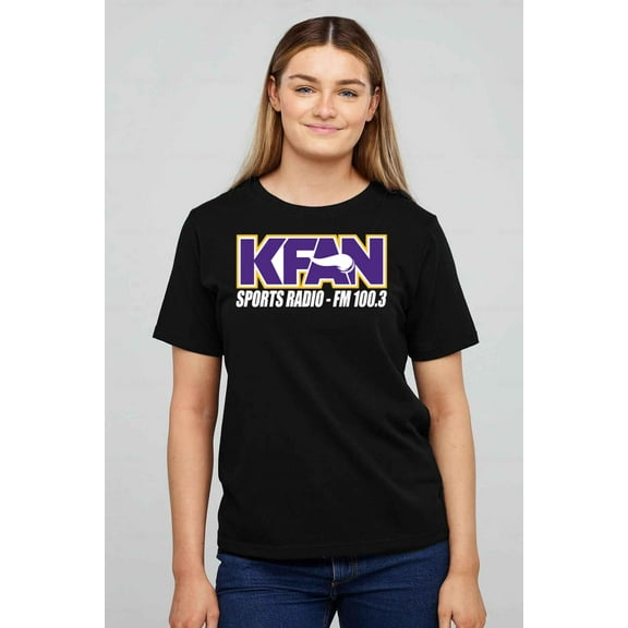 Kfan Sports Radio FM 100.3 The Power Trip Fan T-shirt up to size 5XL.