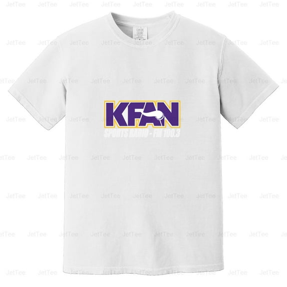 Kfan Sports Radio Fm 100.3 Fan Merch Station Talk Comfort Color T-Shirt Unisex, up to 4XL