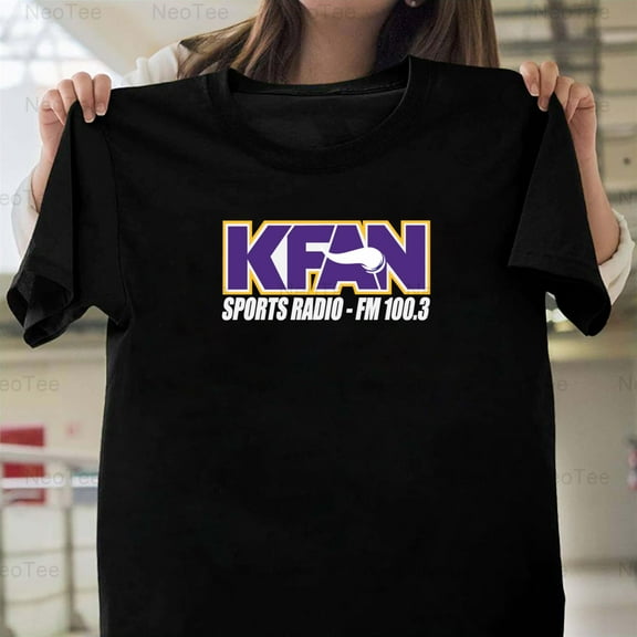 Kfan Sports Radio Fm 100.3 Vikings Twins Wild Fan Local Tee T-Shirt Unisex, up to 5XL