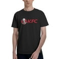 thumbnail image 1 of Kfc Logo Men'S Basic Short Sleeve T-Shirt Fashion Black Small, 1 of 8