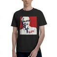 thumbnail image 1 of Kfc Logo Men'S Basic Short Sleeve T-Shirt Vogue Black Small, 1 of 8