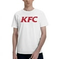 thumbnail image 1 of Kfc Logo Men'S Basic Short Sleeve T-Shirt Vogue White 4x-Large, 1 of 8