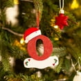 Kgfrsd Home Decor,Wall Decor,Personalized Christmas 26 Letter Ornaments