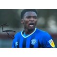 Kgosi Ntlhe Genuine Hand Signed 6X4 Photo Rochdale 2