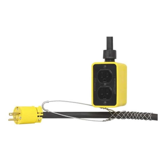 Kh Industries Pendant Drop Outlet Box,125V,1875W PP4DD-515-B12F-515