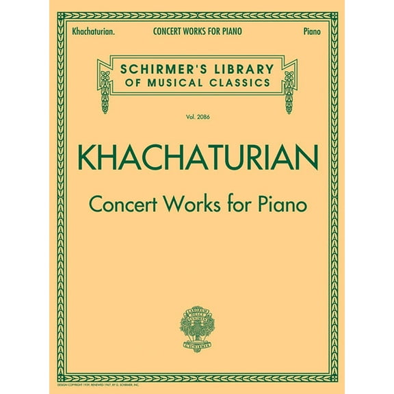 Schirmer's Library of Musical Class Concert Works for Piano: Schirmer Library of Classics Volume 2086, Book 2086, (Paperback)