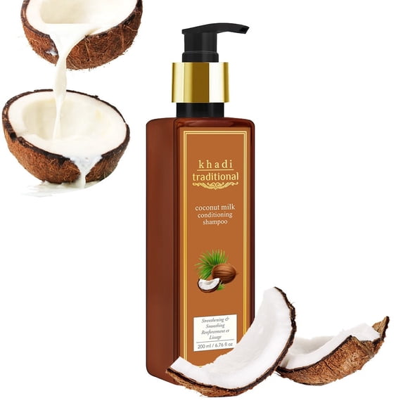 Khadi Traditional Coconut and Milk Conditioning Shampoo