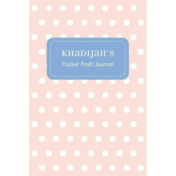 Khadijah's Pocket Posh Journal, Polka Dot, (Paperback)
