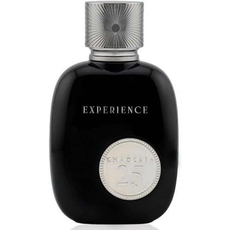 Khadlaj 25 Experience Eau de Parfum Spray for Unisex, 3.4oz