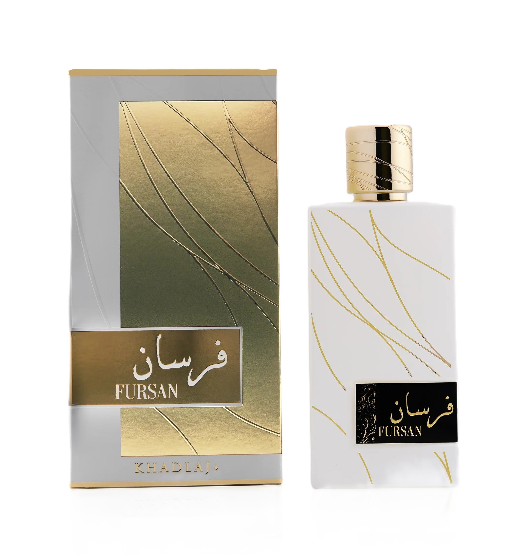 Khadlaj Perfumes, Unisex Fragrance, 3.4 oz, Fursan White EDP Spray
