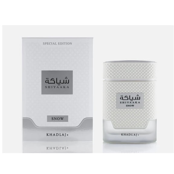 Khadlaj Unisex Shiyaaka Snow EDP Spray 3.4 oz Fragrances 6291107979335