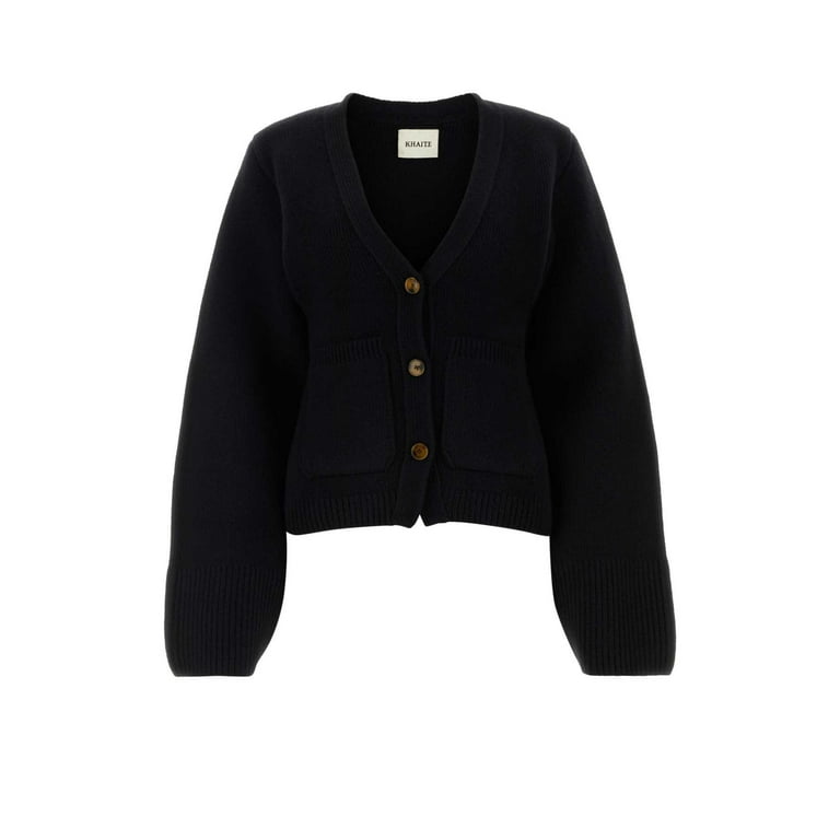 Khaite Woman Black Cashmere Scarlet Cardigan Walmart