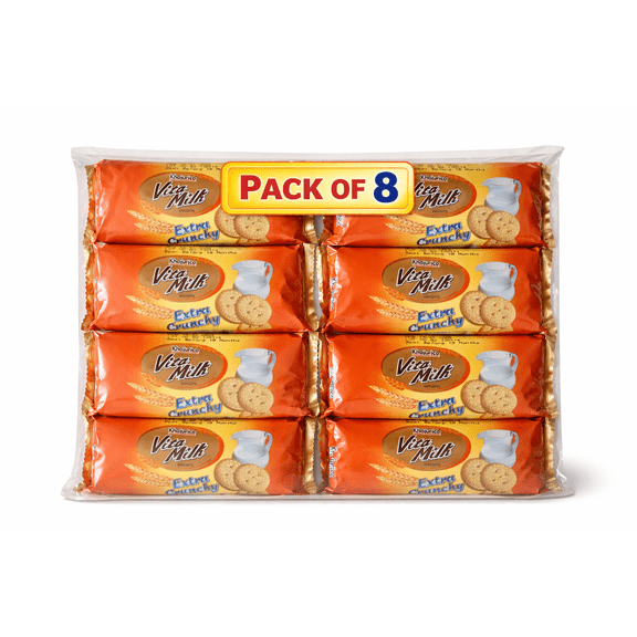 Khajurico Vita Milk Biscuits (Pack of 8)