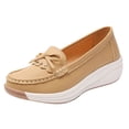 thumbnail image 1 of Khaki Comfortable Slip On Shoes For Women With Soft Footbed Lightweight And Easy To Wear Ideal For Daily Use And Errands, 1 of 8